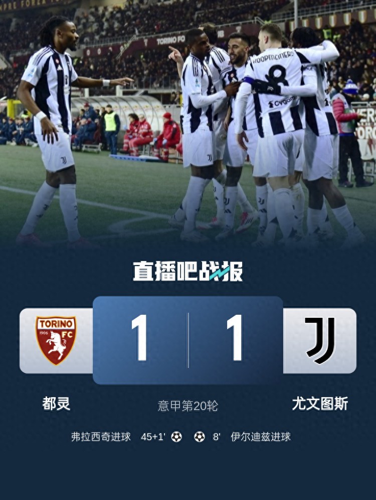 都灵主场平乌迪内斯，欧战希望渺茫(比赛日都灵10乌迪内斯 莱比锡41 马赛33)