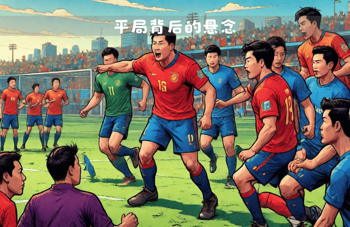 一场比赛双方陷入僵局,最终以平局收场 一场比赛双方陷入僵局,最终以平局收场