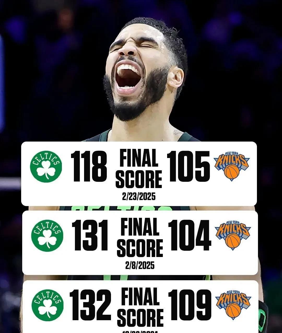 关于凯尔特人击败尼克斯,取得三连胜的信息 关于凯尔特人击败尼克斯,取得三连胜的信息